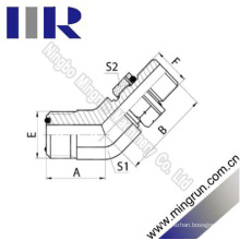 45 Elbow Orfs Male / Bsp Male O-Ring Hydraulic Tube Adapter (1FG4-OG)